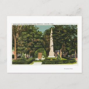 Sicht auf den Weltkrieg, Erinnerungen an den revol Postkarte