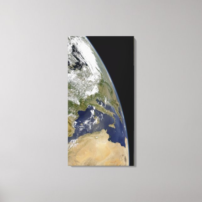 Sicht auf den Western Mittelmeer Leinwanddruck (Vorderseite)