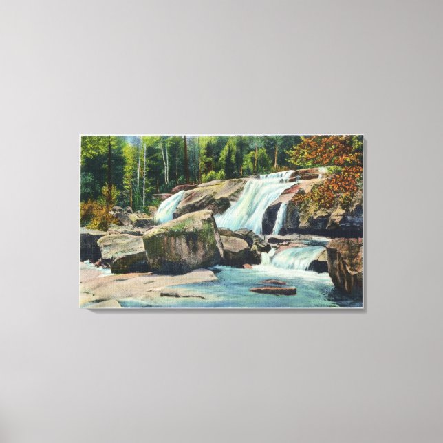 Sicht auf Dianas Bad Leinwanddruck (Vorderseite)