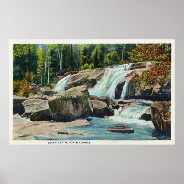 Sicht auf Dianas Bad Poster (Vorne)