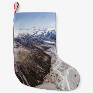 SICHT AUF DIE BERGE KLEINER WEIHNACHTSSTRUMPF