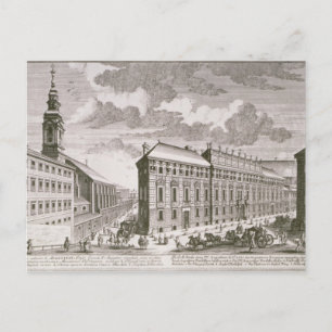 Sicht auf die Dorotheergasse mit den Postkarte