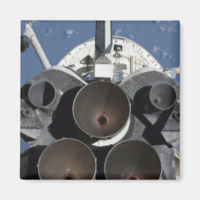 Sicht auf die drei wichtigsten Motoren Magnet (Vorne)