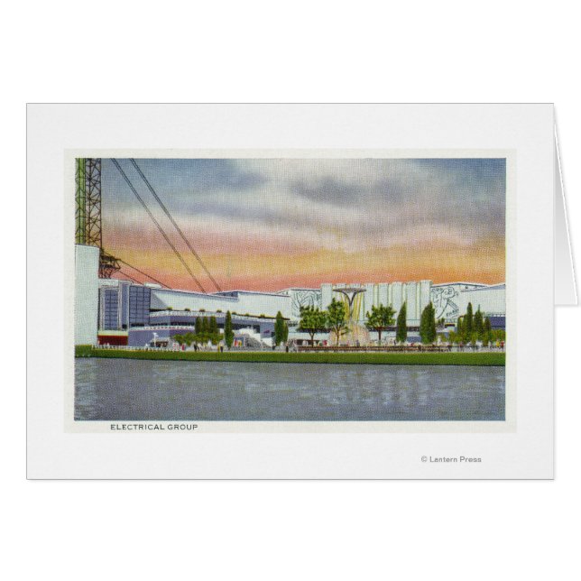 Sicht auf die Electrical Group, 1934 World's (Vorderseite (Horizontal))