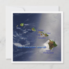 Sicht auf die Hawaiianischen Inseln Einladung