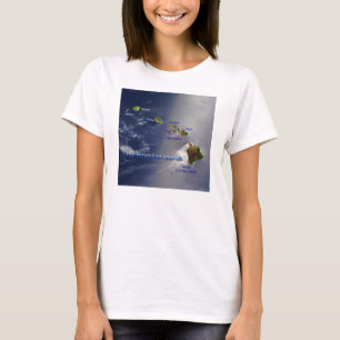 Sicht auf die Hawaiianischen Inseln T-Shirt