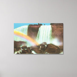 Sicht auf die Höhle des Windes Leinwanddruck