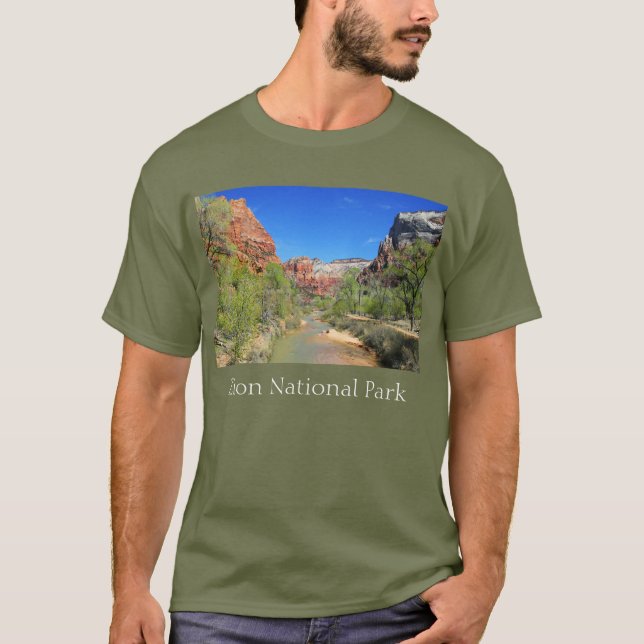 Sicht auf die Jungfrau Fluss 1 T - Shirt (Vorderseite)