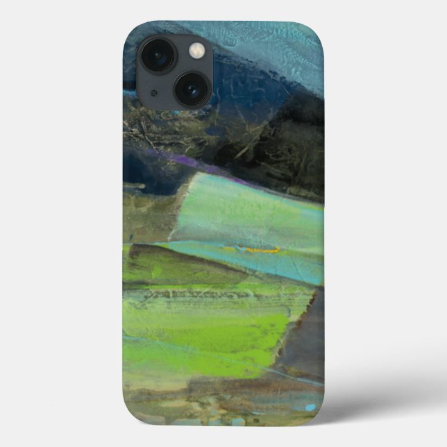 Sicht auf die Küste II | Abstrakte Print Case-Mate iPhone Hülle (Rückseite)