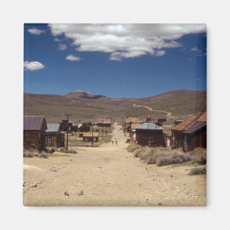Sicht auf die Main Street, Bodie, Kalifornien Magnet