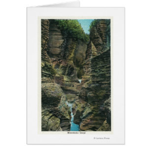 Sicht auf die Minnehaha-Schlucht
