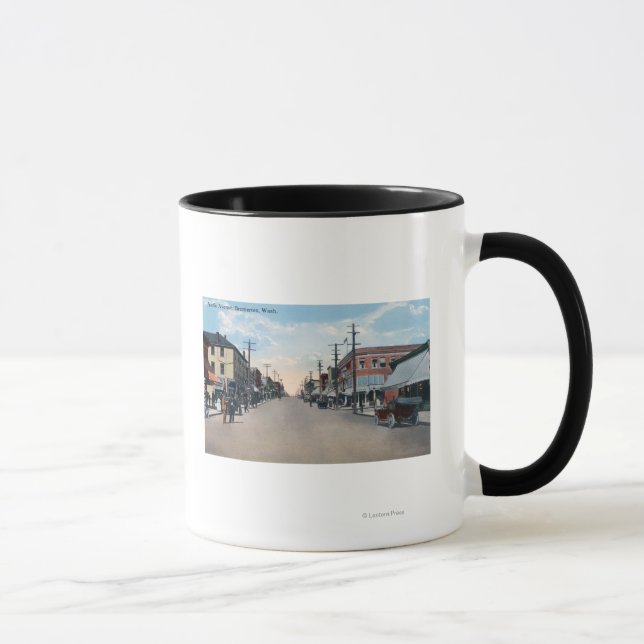 Sicht auf die Pazifikstraße Tasse (Rechts)