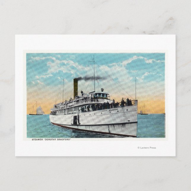 Sicht auf die typischen Sanddünen von Cape Cod Postkarte (Vorderseite)