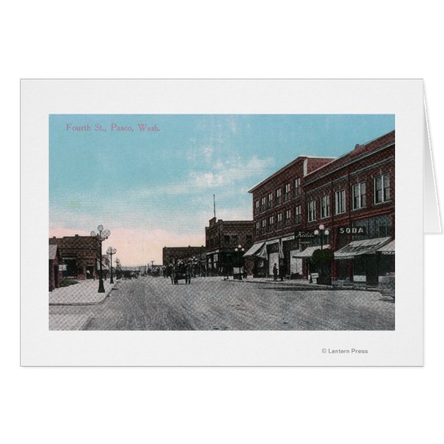 Sicht auf die vierte Straße (Vorderseite (Horizontal))