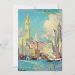 Sicht auf die Wall Street   Colin Campbell Cooper