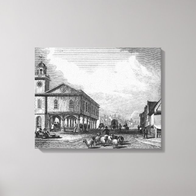 Sicht auf Faversham, Kent, 1832 Leinwanddruck (Vorderseite)