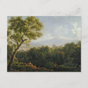 Sicht auf Frascati Postkarte