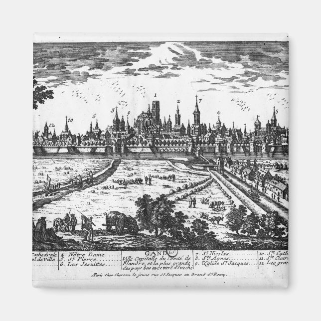 Sicht auf Gent Magnet (Vorne)