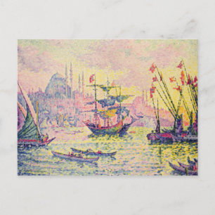 Sicht auf Konstantinopel, 1907 Postkarte
