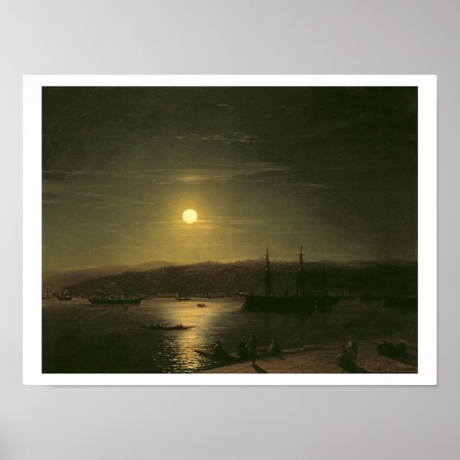 Sicht auf Konstantinopel Poster (Vorne)