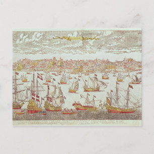 Sicht auf Lissabon Postkarte