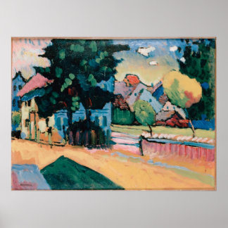 Sicht auf Murnau Poster