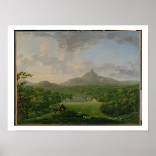 Sicht auf Powerscourt, Landkreis Wicklow, c.1760-2 Poster