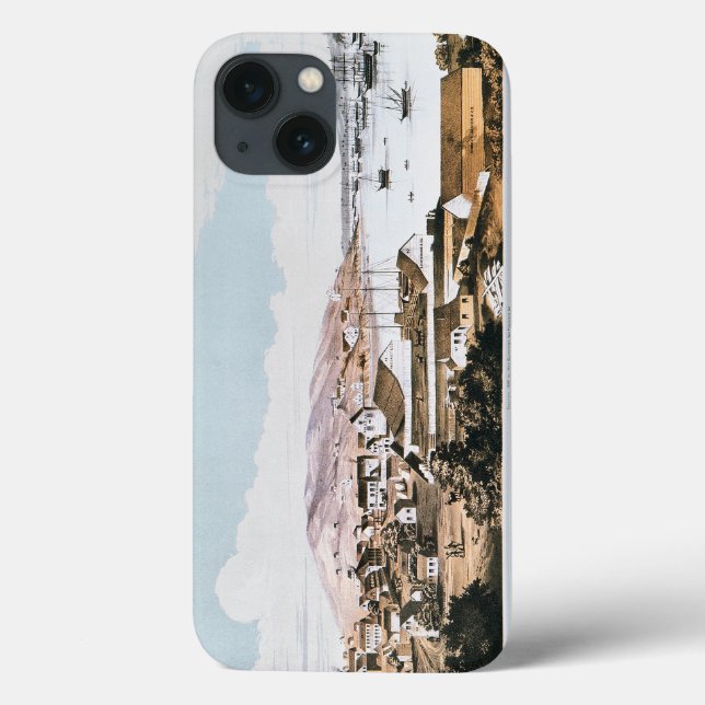 Sicht auf San Francisco, 1849 Case-Mate iPhone Hülle (Rückseite)