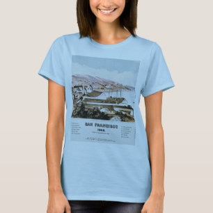 Sicht auf San Francisco, 1849 T-Shirt