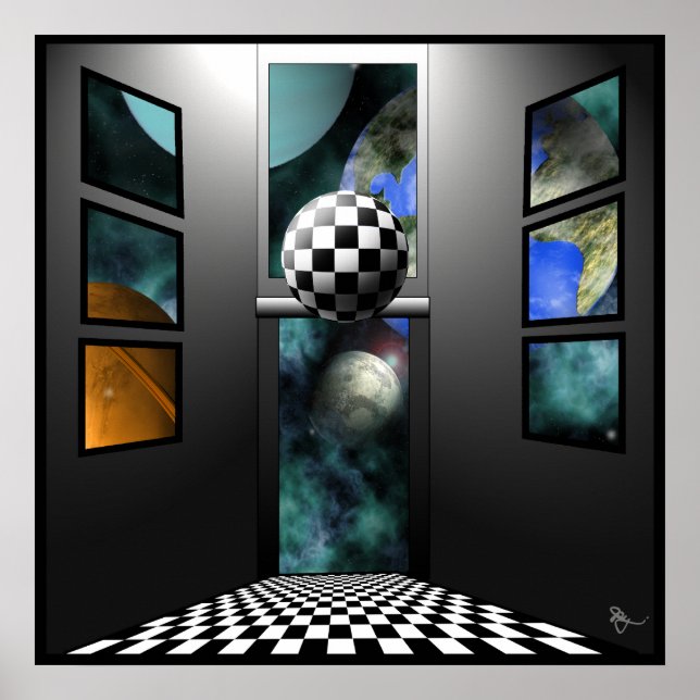 Sicht auf Surrealismus Poster (Vorne)