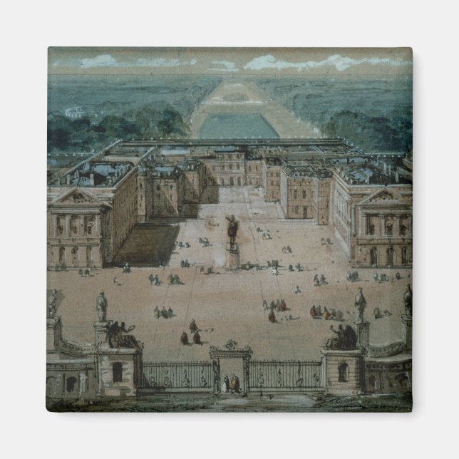 Sicht auf Versailles Magnet (Vorne)