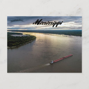 Sicht auf Vicksburg Mississippi Postkarte