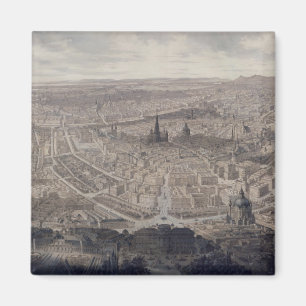 Sicht auf Wien, c.1860 Magnet