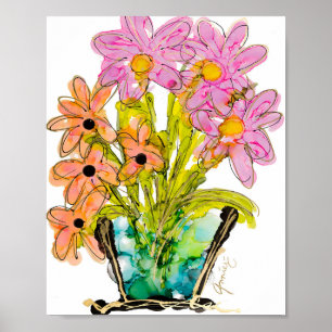 "Sichtbare Einblicke" Lovitude-Soul Malerei Druck Poster