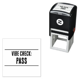 Sichtbarer Karo: PASS-Briefmarke Permastempel