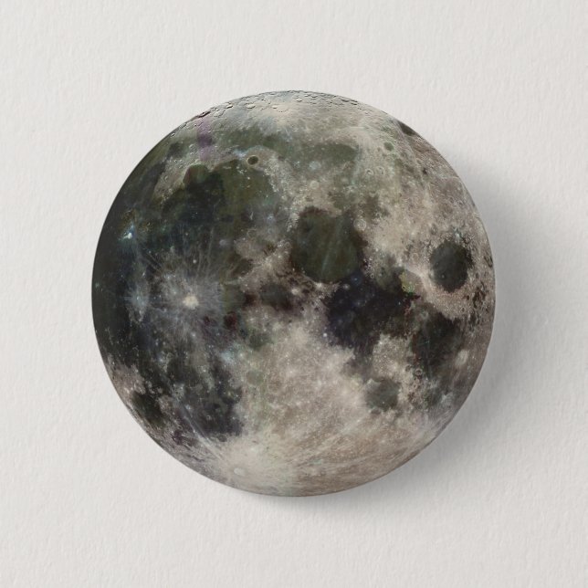 Sichtbares Bild des Mondes Button (Vorderseite)