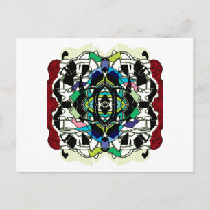 Sichtbares Design Postkarte