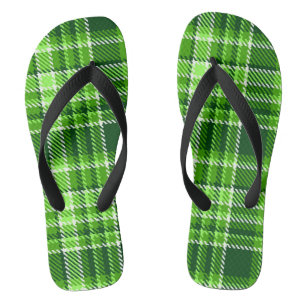 Sichtbares grünes Farbmuster Flip Flops
