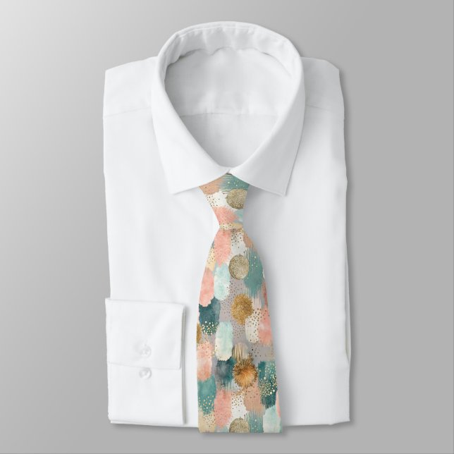 Sichtbares vertikales Pinselmuster (2) Krawatte (Gebunden)