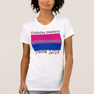 Sichtbarkeit, Bisexuelle Stolperflagge, Stadt T-Shirt