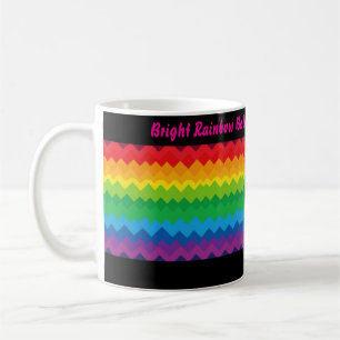 „Sichtbarkeit“ – Ein abstraktes Pride-Muster #1 Kaffeetasse