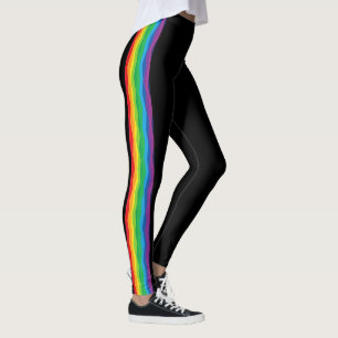 „Sichtbarkeit“ – Ein abstraktes Pride-Muster #1 Leggings