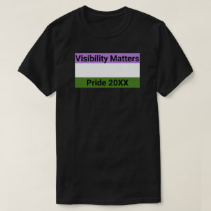 Sichtbarkeit spielt eine Rolle für das Genderqueer T-Shirt
