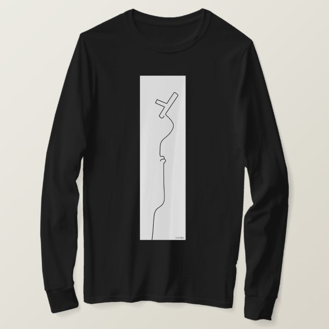 Sichtlinie - T-Shirt (Design vorne)