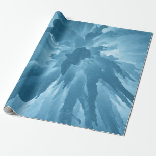 Sichtweite der Stalaktiten im unteren Winkel Geschenkpapier