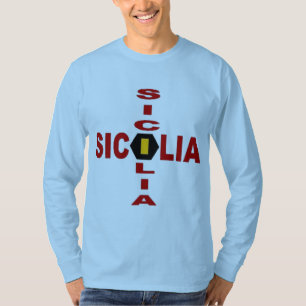 SICILIA BLAUES BASISCHES T-ShiRT