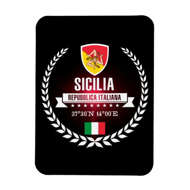 Sicilia Magnet (Vertikal)