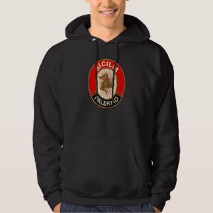 Sicilia Palermo Vintag Style Palermo Sizilien Hoodie