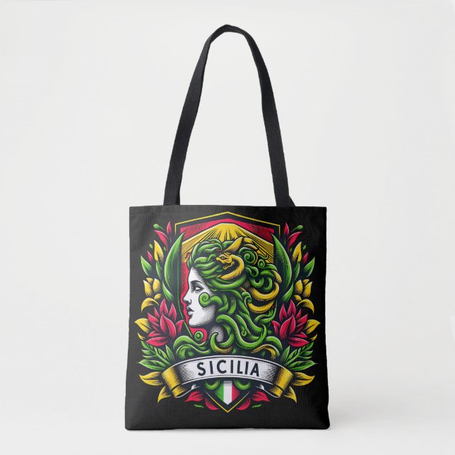 Sicilia Sicily Sicilian Tasche (Vorderseite)