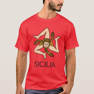 Sicilia - sizilianisches Triskelion Shirt
